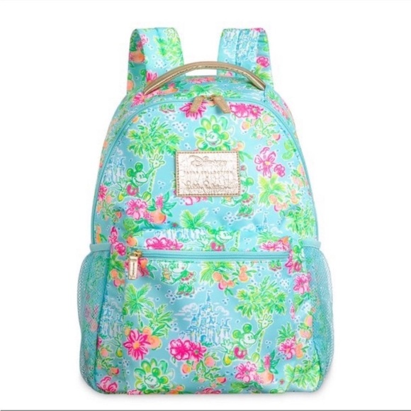 Lilly Pulitzer x Disney Backpack NWT - Picture 2 of 2